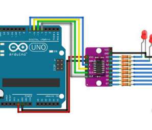 使用Arduino开发板连接SN74HC164D移位寄存器模块的方法