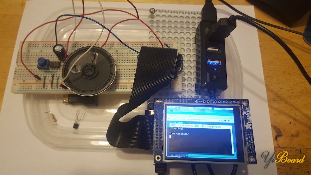 Figure 6. The Pi Zero WH SBC wired to the LM386 PA IC..jpg