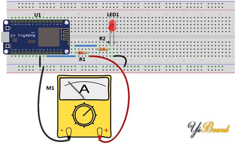 Figure 7. The ESP8266 WiFi Network Scanner electrical wiring diagram..jpg