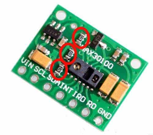 arduino-max30100-remove-resistors.jpg