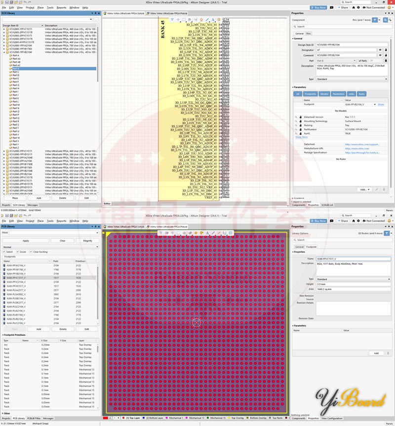 赛灵思Virtex UltraScale FPGA系列的PCB封装库.jpg 赛灵思Virtex UltraScale FPGA系列的PCB封装库.jpg